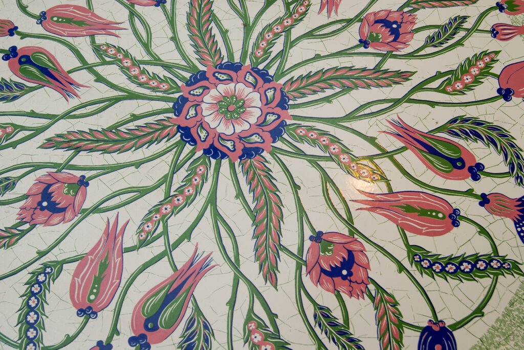 design textile pour Noura, création sur-mesure inspiration orientale, design baptiste vandaele
